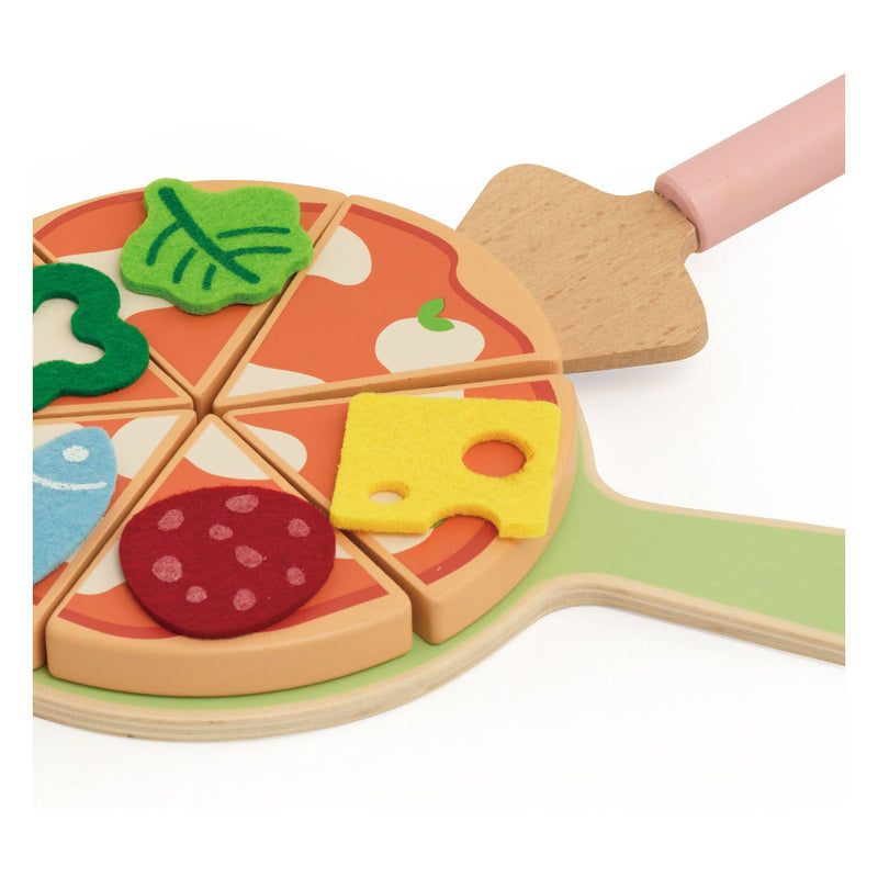 Load image into Gallery viewer, Classic world houten pizzaoven speelset, 7dlg.
