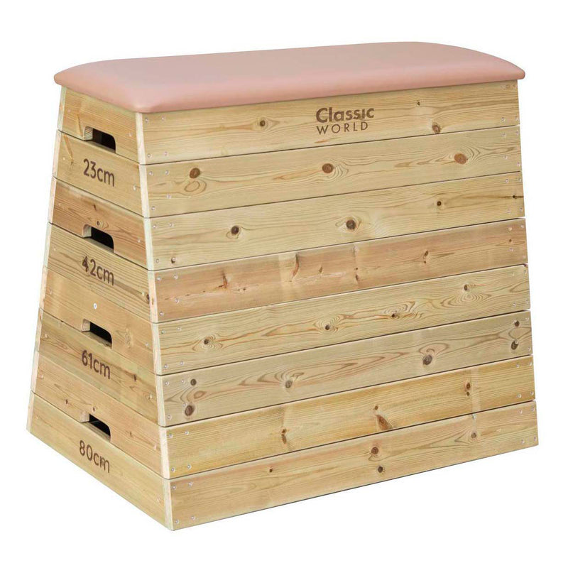 Load image into Gallery viewer, Classic world houten 4-laagse springkast verstelbaar in hoogte, 80cm
