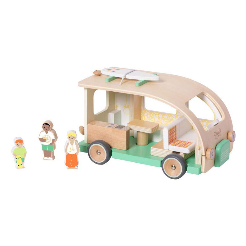 Afbeelding laden in galerijviewer, Classic world houten camper met accesoires - 9dlg.
