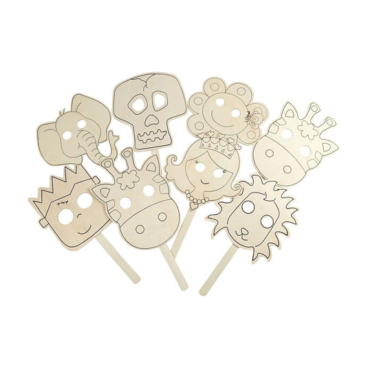 Creativ company http: www.cchobby.nl maskers-l-35-cm-b-22-cm-dikte-2-mm-16-stuk-1-doos