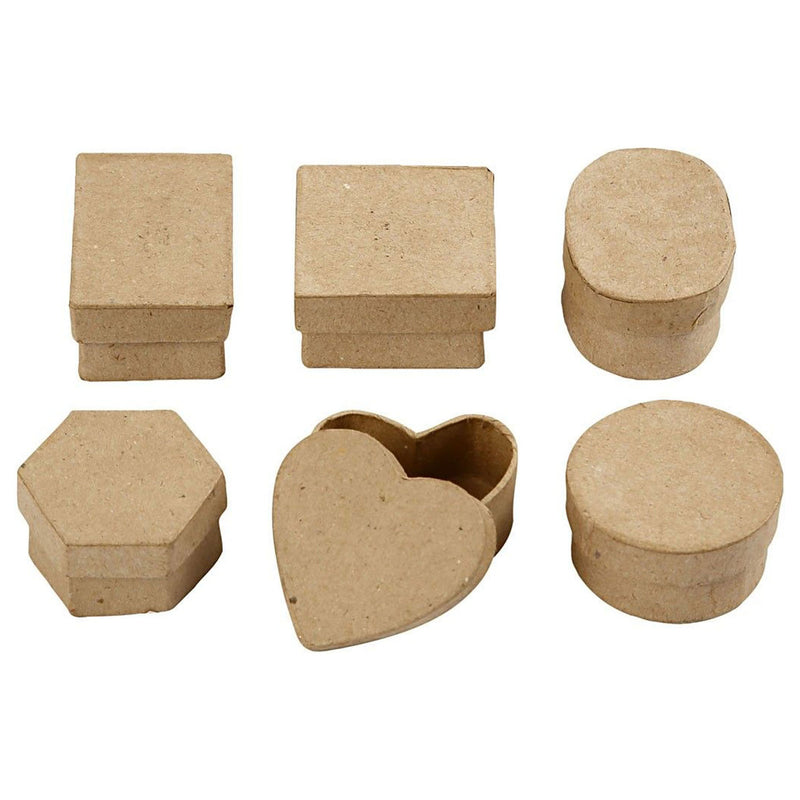 Afbeelding laden in galerijviewer, Creativ company http: www.cchobby.nl mini-dozen-h-3-cm-d-4-6-cm-6-stuk-1-doos

