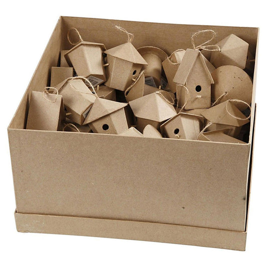Https: www.cchobby.nl mini-vogelhuisjes-h-7-cm-6x10-stuk-1-doos