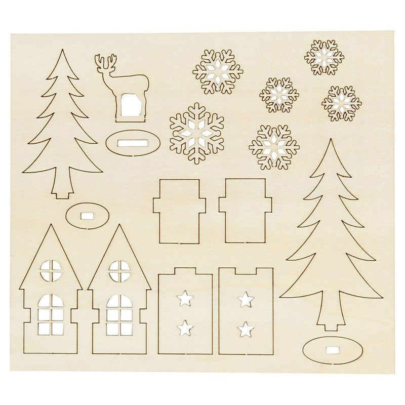 Load image into Gallery viewer, Creativ company maak en versier je kerst decoratie huis
