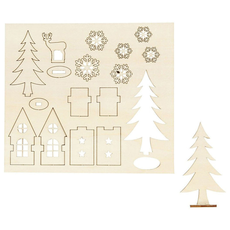 Load image into Gallery viewer, Creativ company maak en versier je kerst decoratie huis
