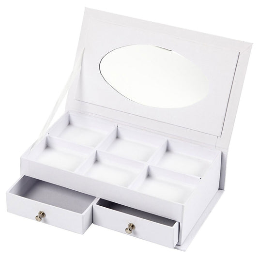Creativ company http: www.cchobby.nl sieradendoos-afm-18x10-5x5-cm-wit-1-stuk