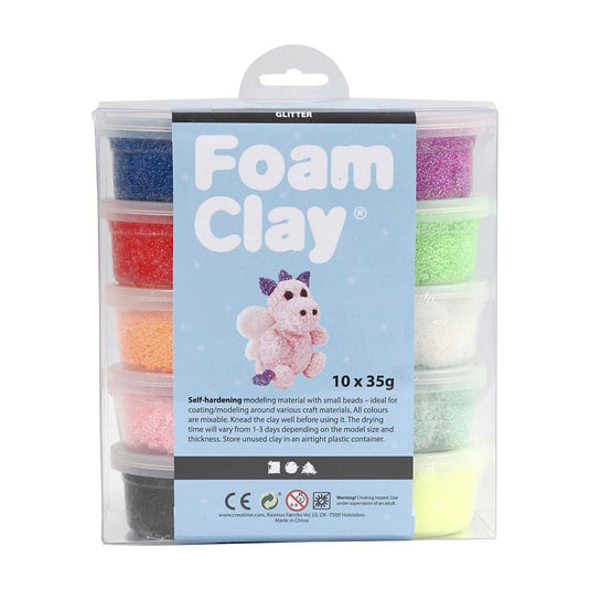 Foam clay https: www.cchobby.nl foam-clayr-glitter-diverse-kleuren-10x35-gr-1-doos