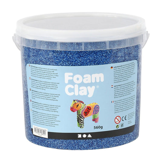 Foam clay - blauw, 560gr