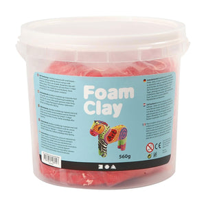 Foam clay ®, 560 gr, rood