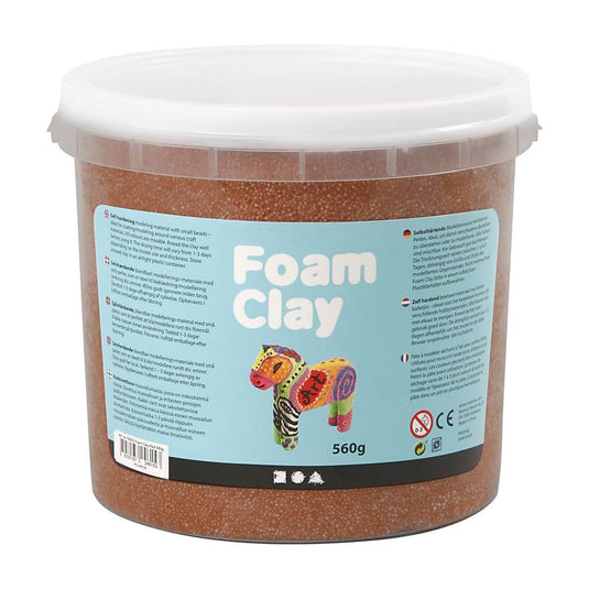 Foam clay https: www.cchobby.nl foam-clayr-bruin-560-gr-1-emmer