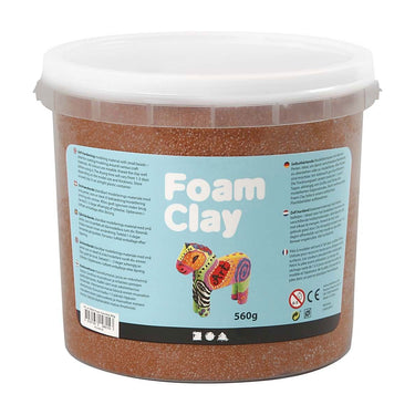 Foam clay http: www.cchobby.nl foam-clayr-bruin-560-gr-1-emmer