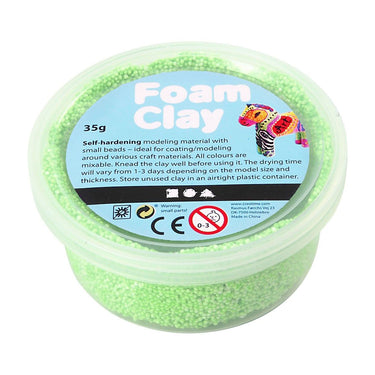 Foam clay http: www.cchobby.nl foam-clayr-neon-groen-35-gr-1-doosje