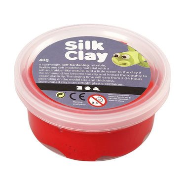 Silk clay http: www.cchobby.nl silk-clayr-rood-40-gr-1-doosje