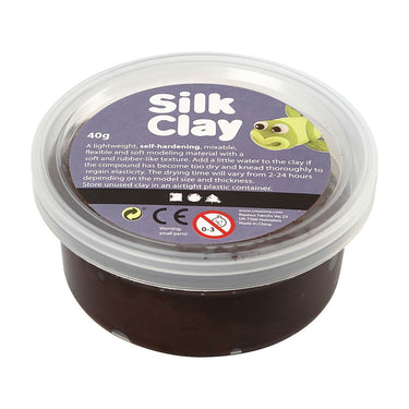 Silk clay http: www.cchobby.nl silk-clayr-bruin-40-gr-1-doosje
