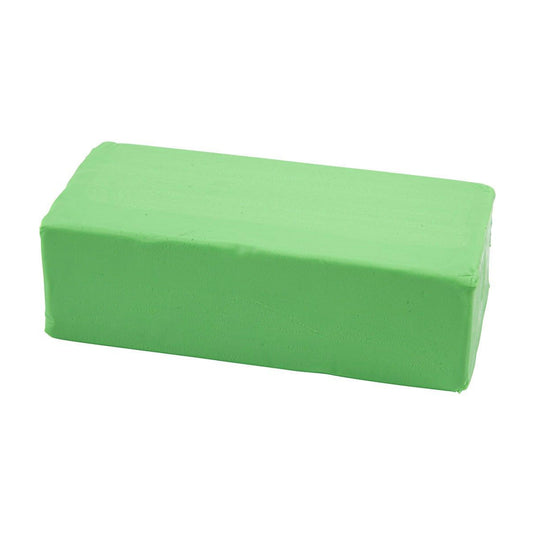 Creativ company zachte klei - neon groen, 500gr.