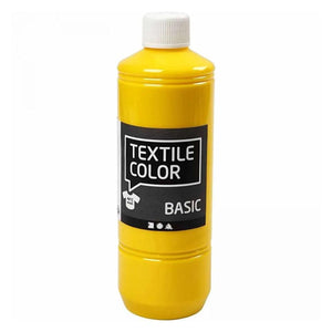 Creativ company textielverf - primaire kleuren, 5x500ml