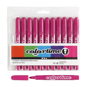 Creativ company roze jumbo stiften, 12st.