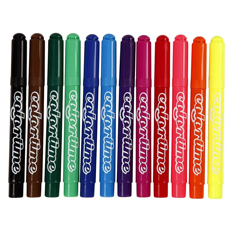 Load image into Gallery viewer, Colortime https: www.cchobby.nl -stiften-lijndikte-5-mm-standaardkleuren-12x24-stuk-288-stuk-1-doos
