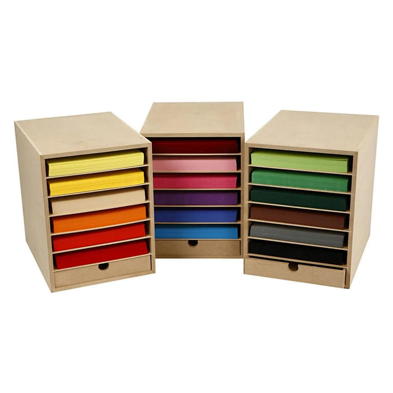 Load image into Gallery viewer, Creativ company papier opslag unit, h: 31,5 cm, d: 32 cm, b: 24,3 cm, a4, 1 stuk
