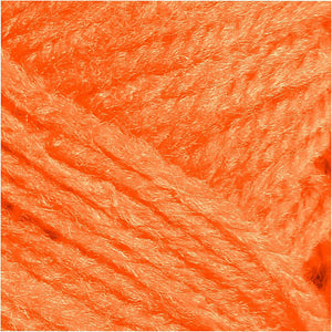 Creativ company acrylgaren neon - neon oranje, 50gr