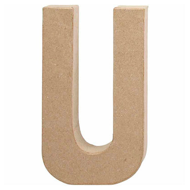 Creativ company letter papier-maché - u, 20,5cm