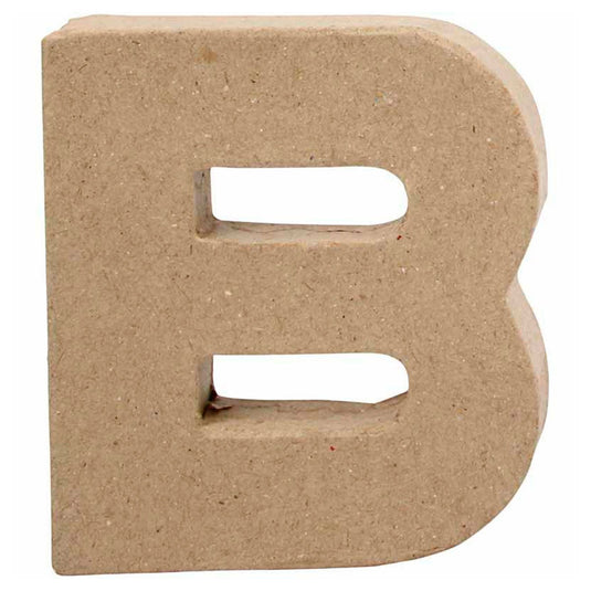Creativ company letter papier-maché - b, 10cm