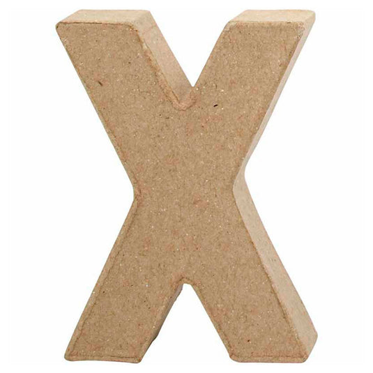 Creativ company letter papier-maché - x, 10cm