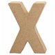 Creativ company letter papier-maché - x, 10cm