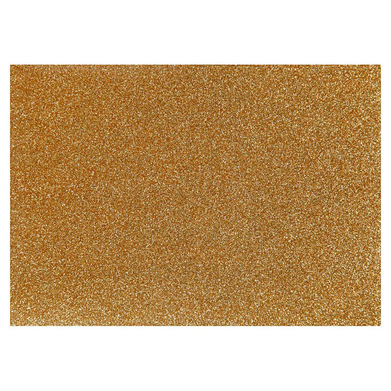 Load image into Gallery viewer, Creativ company opstrijkfolie glitter goud, a5
