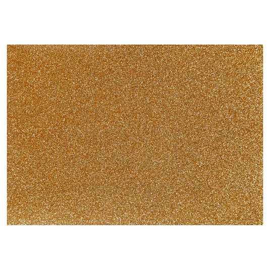 Creativ company opstrijkfolie glitter goud, a5