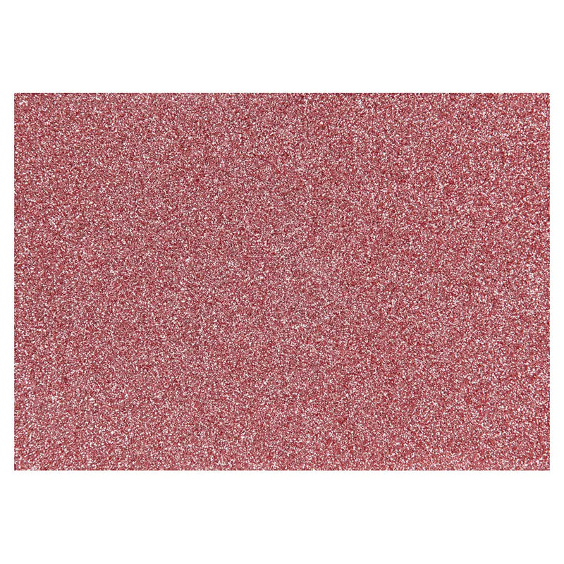 Load image into Gallery viewer, Creativ company opstrijkfolie glitter lichtrood, a5
