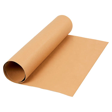 Creativ company faux leather papier lichtbruin, 1mtr.