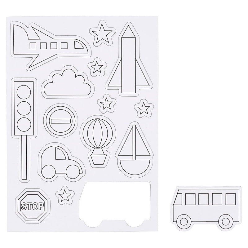 Load image into Gallery viewer, Creativ company kleur je eigen magneten - transport

