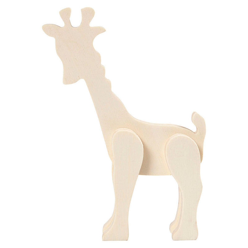 Load image into Gallery viewer, Creativ company houten figuur dier - giraf

