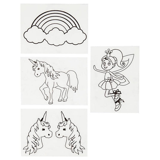 Creativ company krimpfolie met motieven eenhoorn