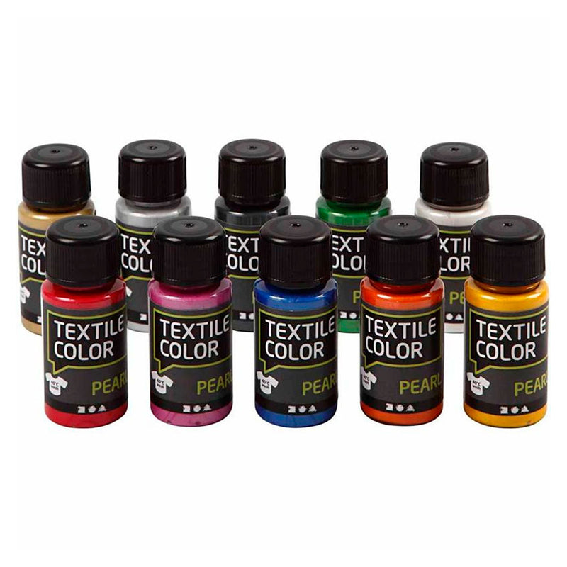 Load image into Gallery viewer, Creativ company textielverf diverse kleuren, 10x50ml.
