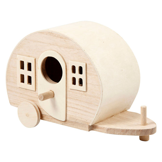 Creativ company houten caravan versieren