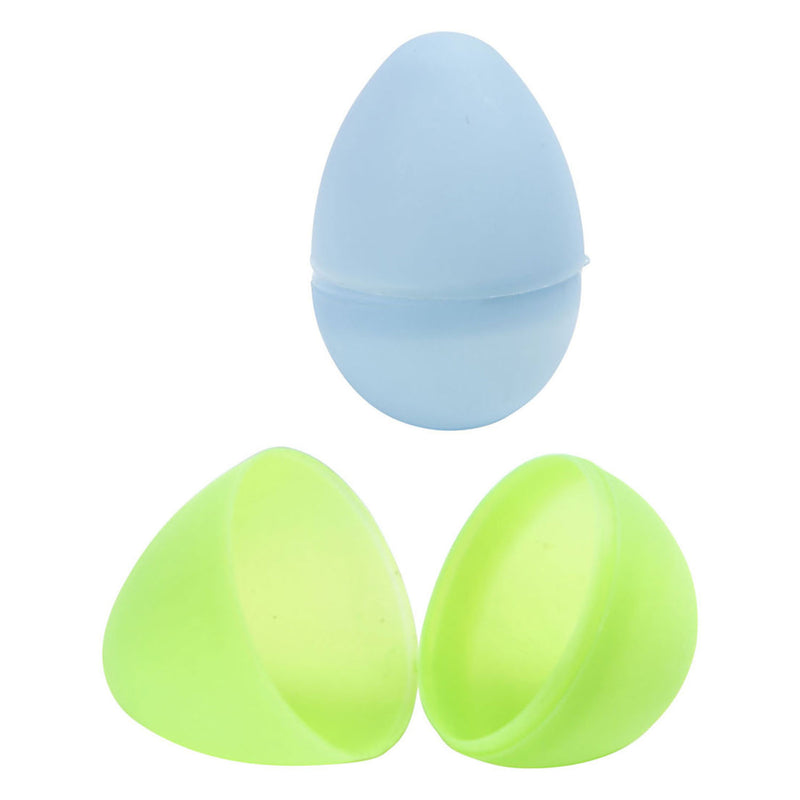 Load image into Gallery viewer, Creativ company plastic eieren gekleurd, 12st. 6cm
