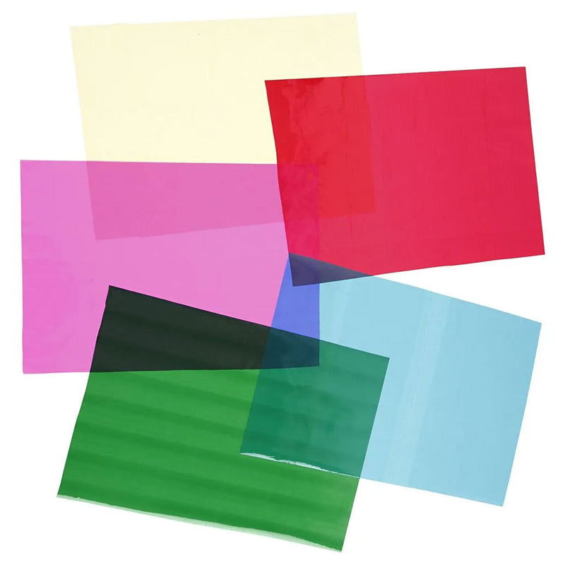Load image into Gallery viewer, Creativ company cellofaan, vel 210x297 mm, diverse kleuren, 5x20 vel, 100 vel 1 doos

