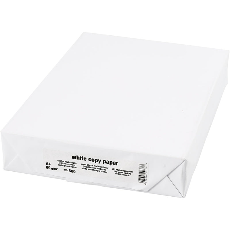 Load image into Gallery viewer, Creativ company tekenpapier of kopieerpapier wit, a4, 500vel

