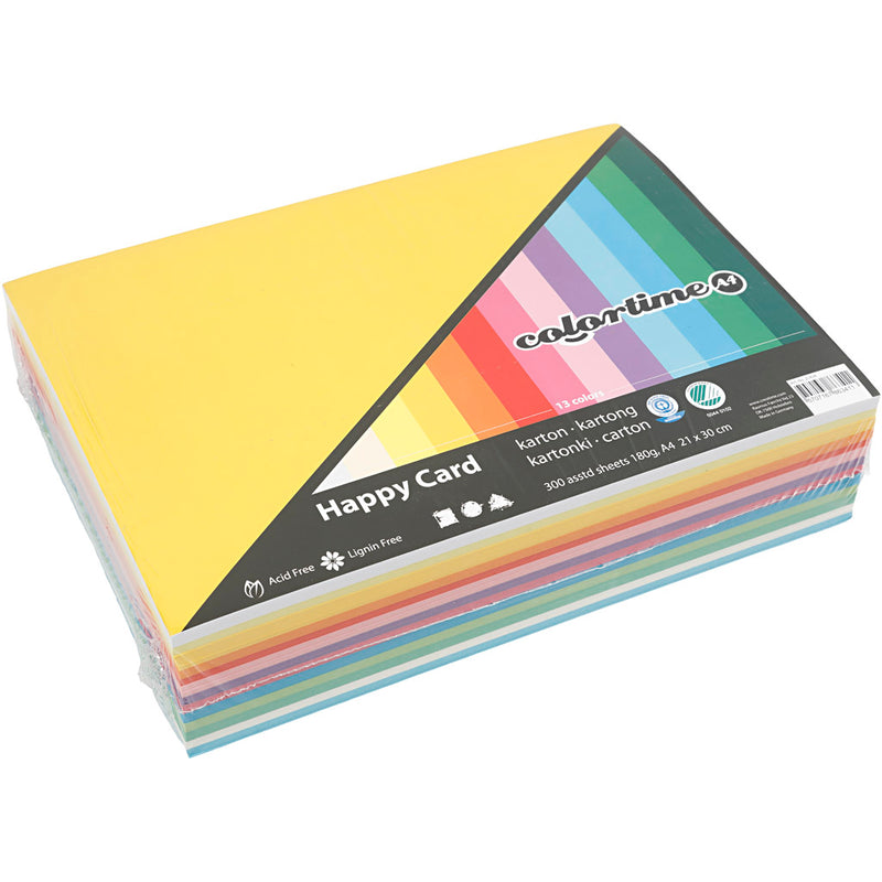 Load image into Gallery viewer, Creativ company lente karton kleur a4, 180gr, 300 vellen
