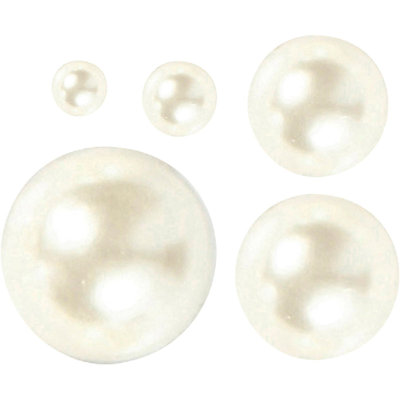 Load image into Gallery viewer, Creativ company https: www.cchobby.nl halve-plakparels-afm-2-8-mm-wit-140-stuk-1-doos
