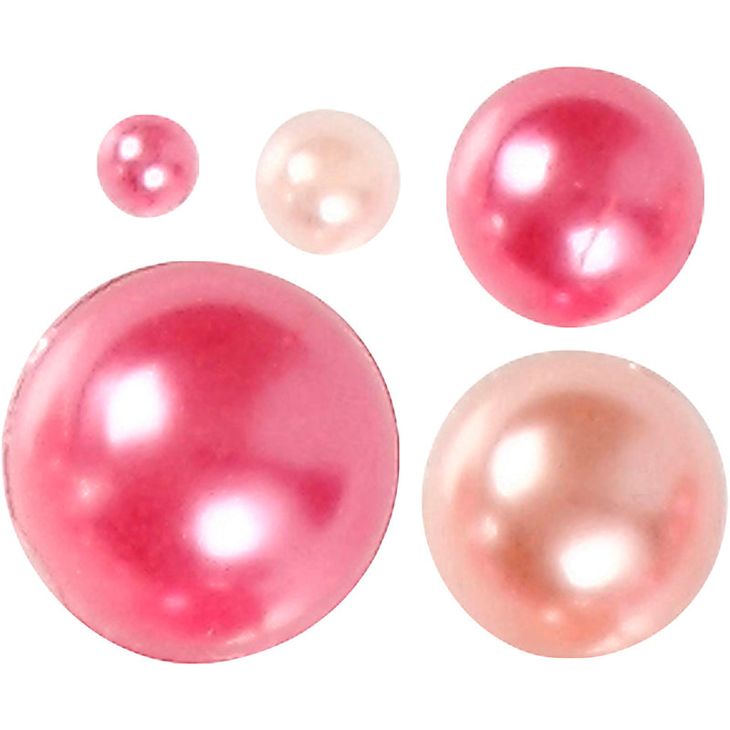 Load image into Gallery viewer, Creativ company halve plakparels roze 2-8mm, 140st.
