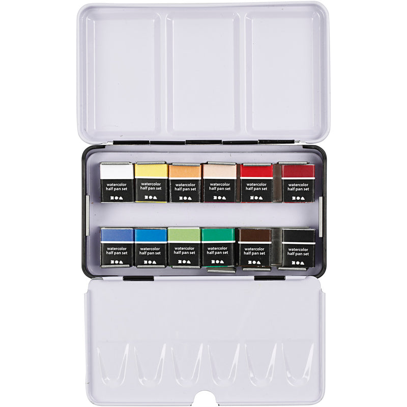 Load image into Gallery viewer, Creativ company art aqua aquarelverf, 12 kleuren
