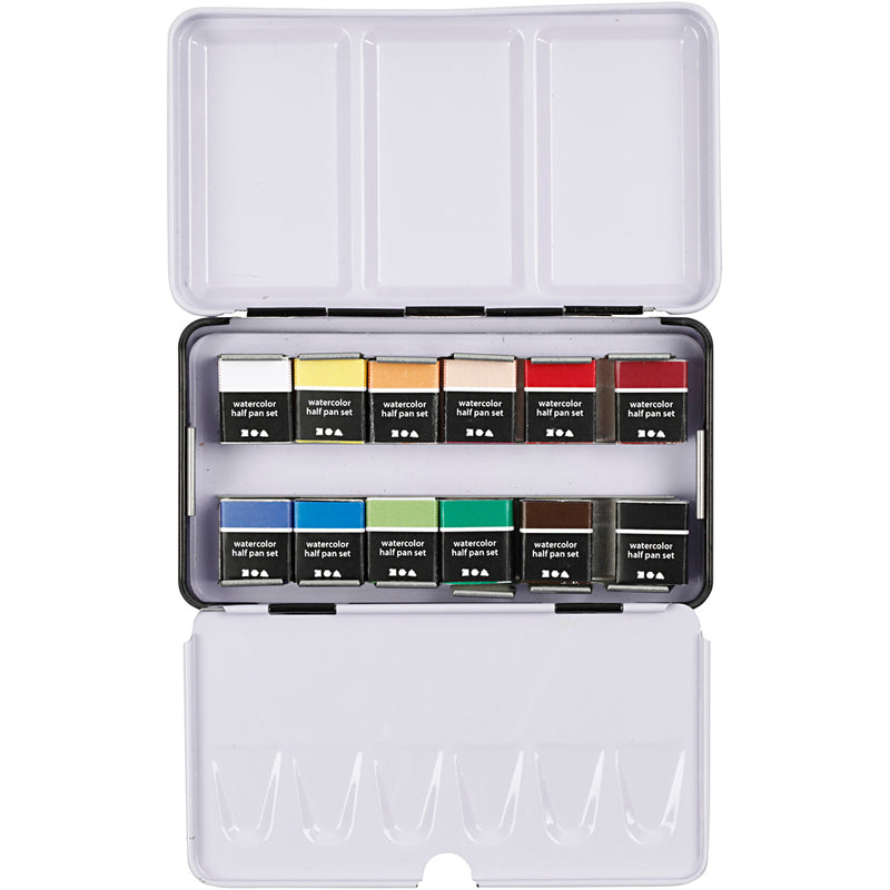Load image into Gallery viewer, Creativ company art aqua aquarelverf, 12 kleuren
