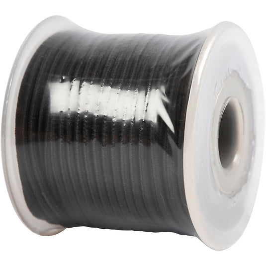 Creativ company elastiek dikte 2mm zwart, 25m