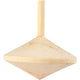 Creativ company houten tol naturel, ø 5,5cm