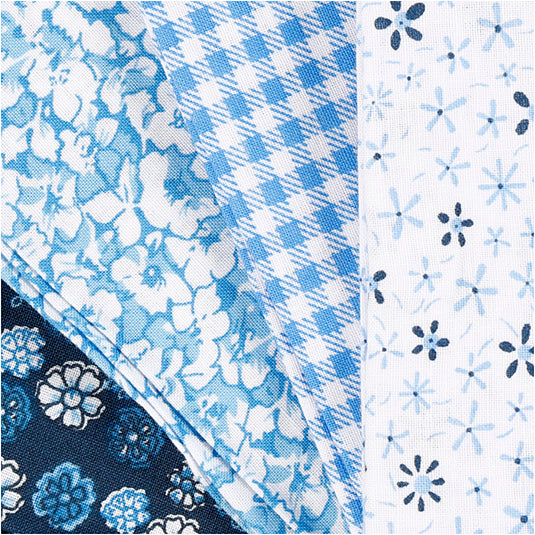 Creativ company https: www.cchobby.nl patchwork-stof-afm-45x55-cm-100-gr-blauw-4-stuk-1-bol