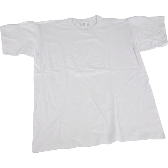 Creativ company t-shirt wit met ronde hals katoen, 5-6 jaar