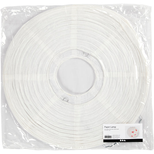 Creativ company rijstpapier lamp wit, 35cm