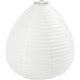Creativ company rijstpapier lamp wit druppel, 27cm